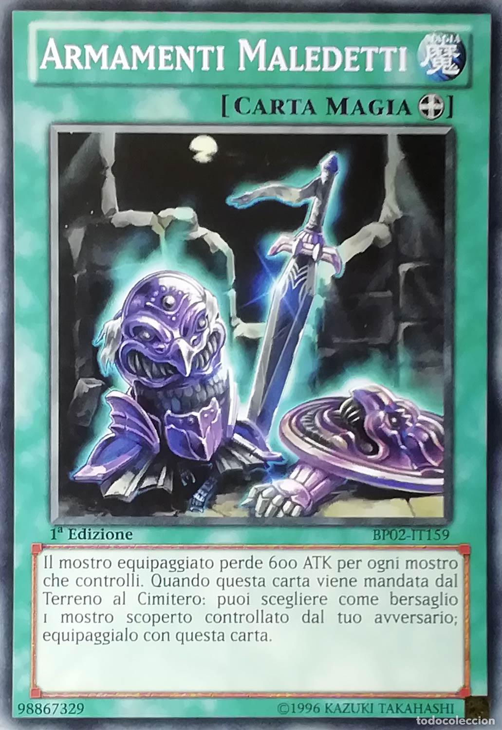 Carta YUGIOH-Armamenti Maledetti-BP03-IT169-ITA-LP-Common 1.Ed - Konami