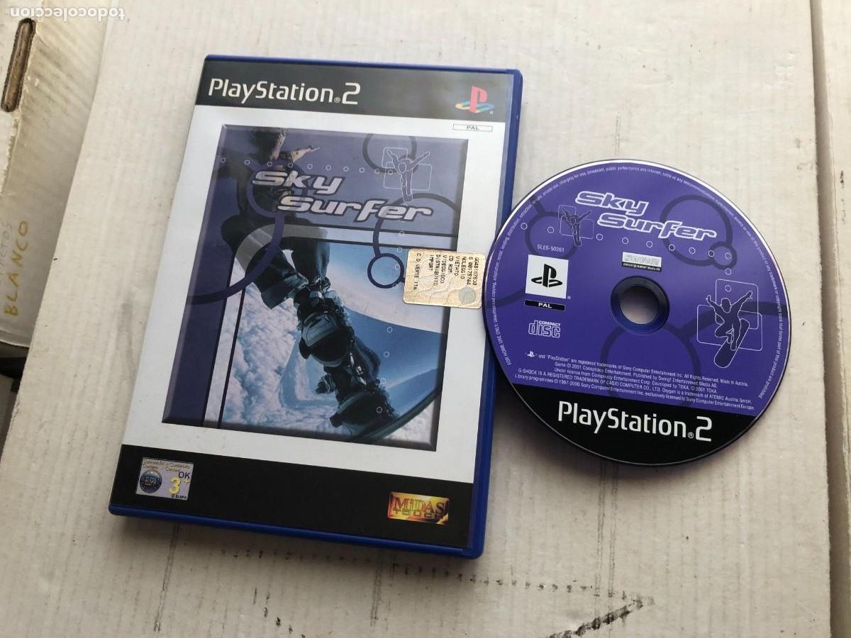 SKY SURFER - PS2 PLAYSTATION 2 PLAY STATION TWO KREATEN