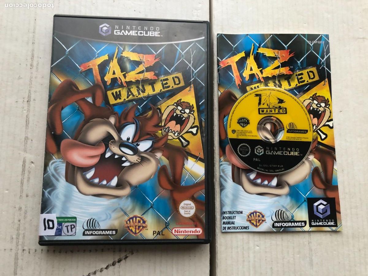 TAZ WANTED NINTENDO GAMECUBE NGC GC GAME CUBE KREATEN