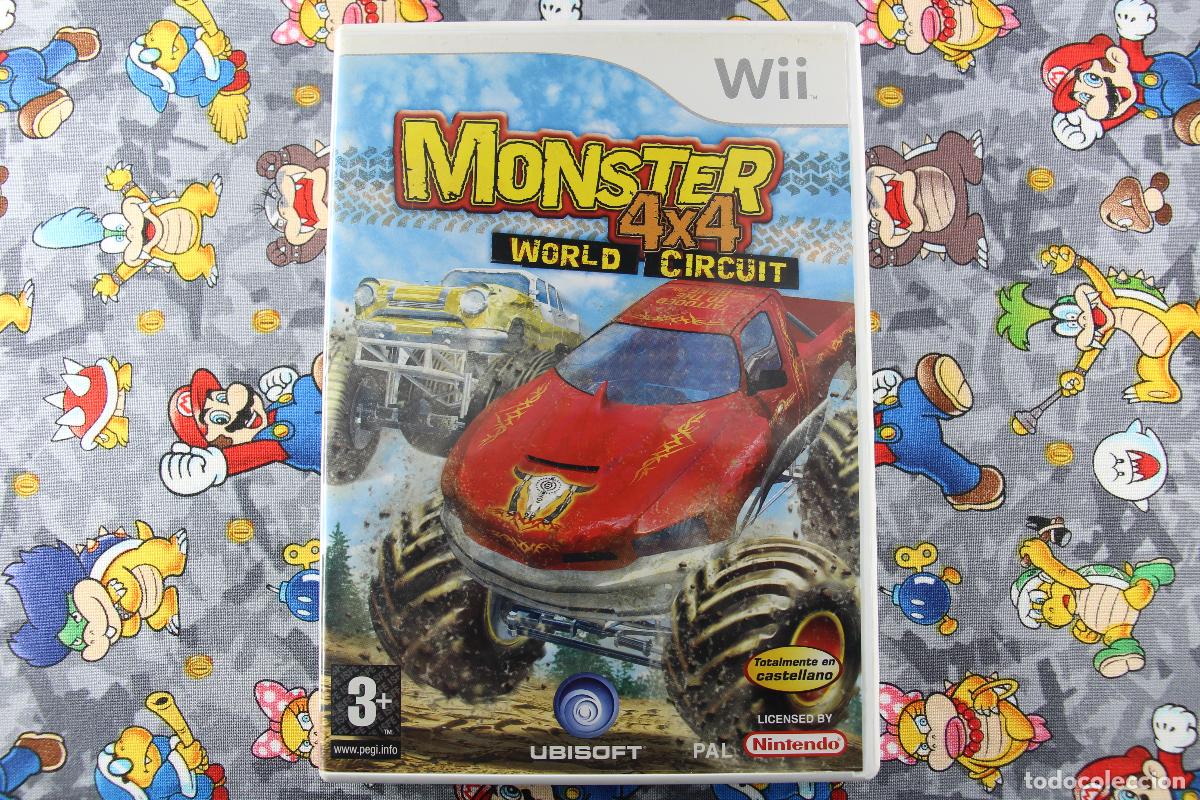 NINTENDO WII MONSTER 4X4 WORLD CIRCUIT MUY BUEN ESTADO PAL ESPAÑA