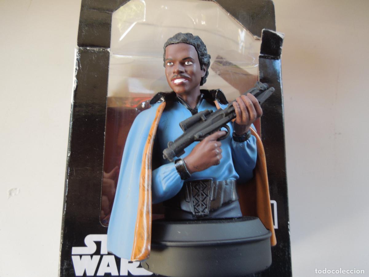STAR WARS - DISNEY - FIGURA - LANDO CALRISSIAN - BUST COLLECTION - COLLECTORS EDITION - NUEVO.