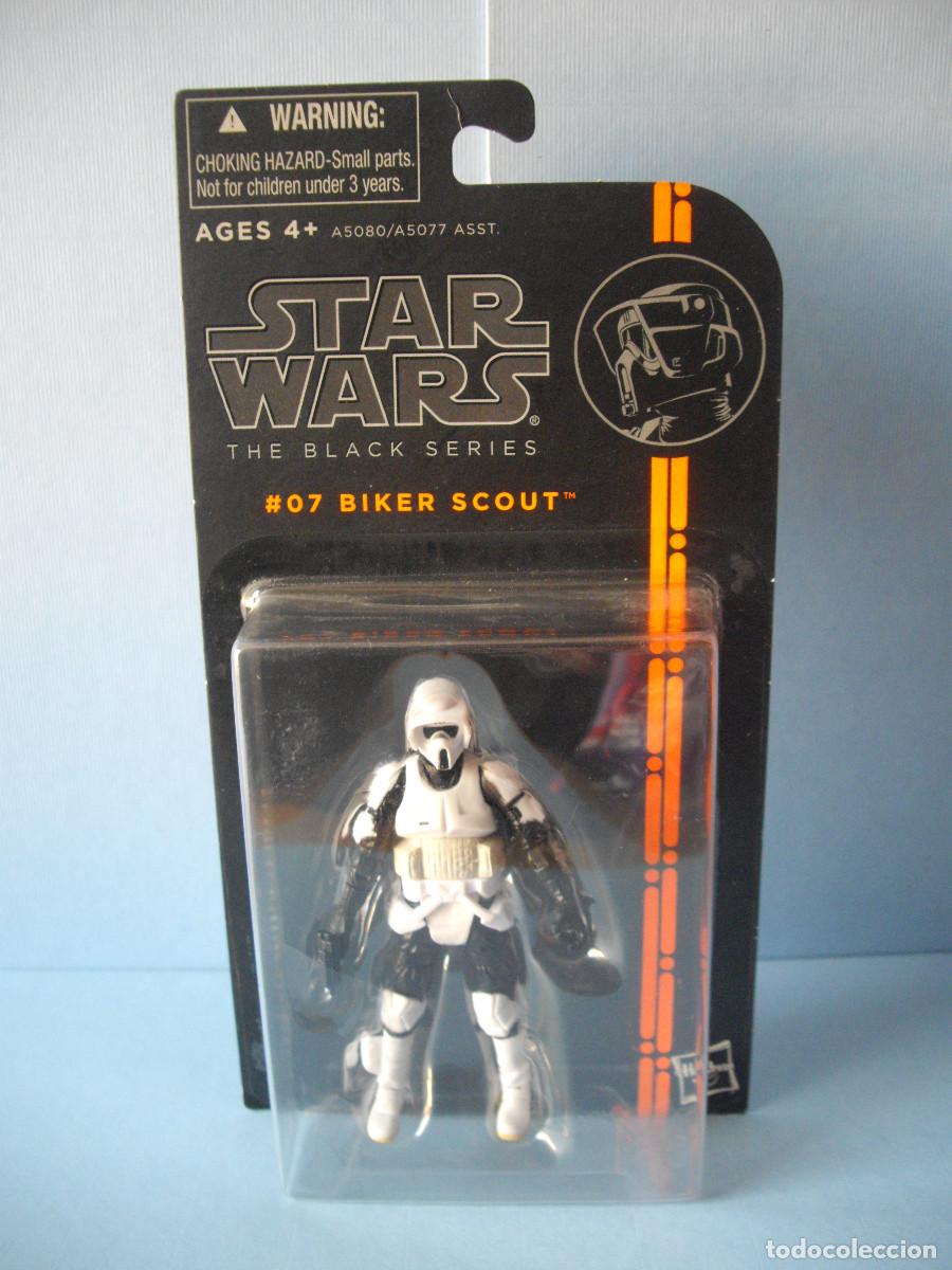 Figura Star Wars Biker Scout Black Series 3,75” orange #07 2013