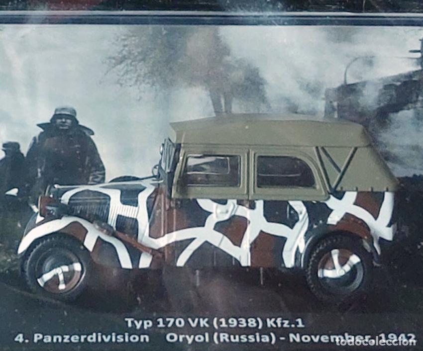 Coche militar alemán TYP 170 VK KFZ. 1 / Rusia 1942 (Esc 1:43) ixo, heer, 2 guerra mundial, WWII n86