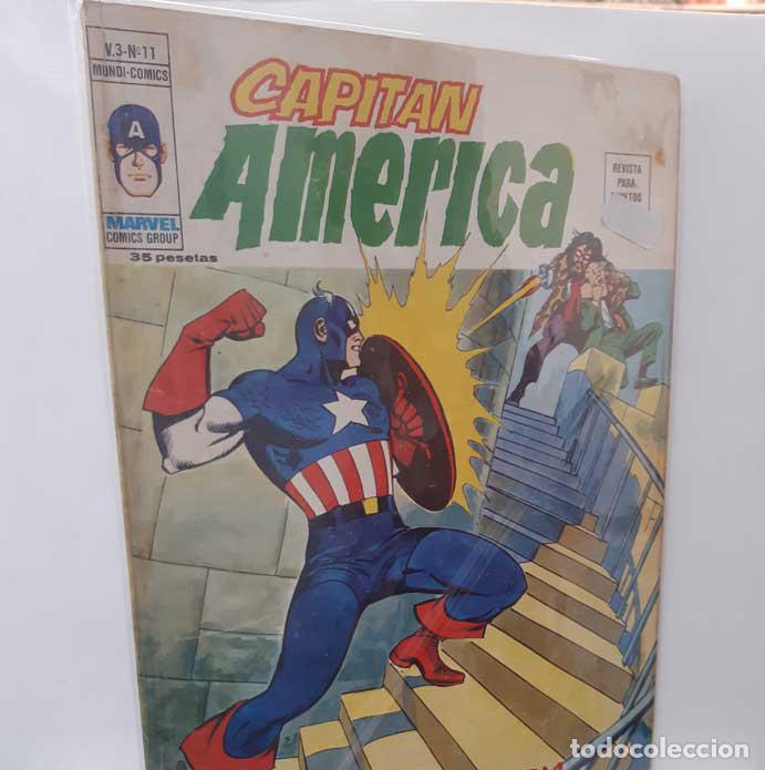 CAPITÁN AMÉRICA. MUNDI COMICS V3 Nº 11 EL HOMBRE BESTIA. VÉRTICE (GRAPA) - STAN LEE - GENE COLAN
