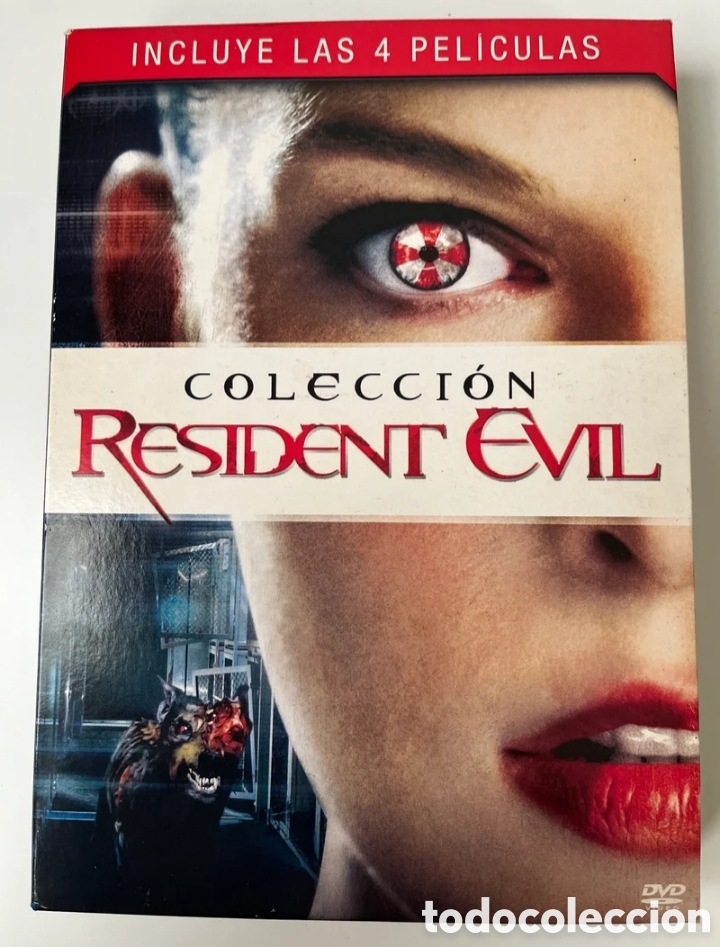 Colección Resident Evil 4 películas Resident Evil DVD Resident Evil colección Resident Evil Película