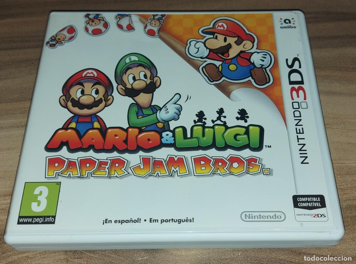 MARIO & LUIGI PAPER JAM BROS NINTENDO 3DS PAL ESPAÑA