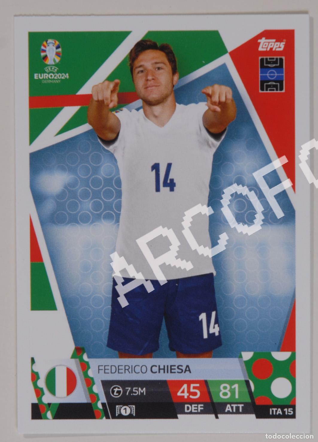 UEFA EURO2024 - MATCH ATTAX - FEDERICO CHIESA - ITALY - EUROCOPA 2024 GERMANY