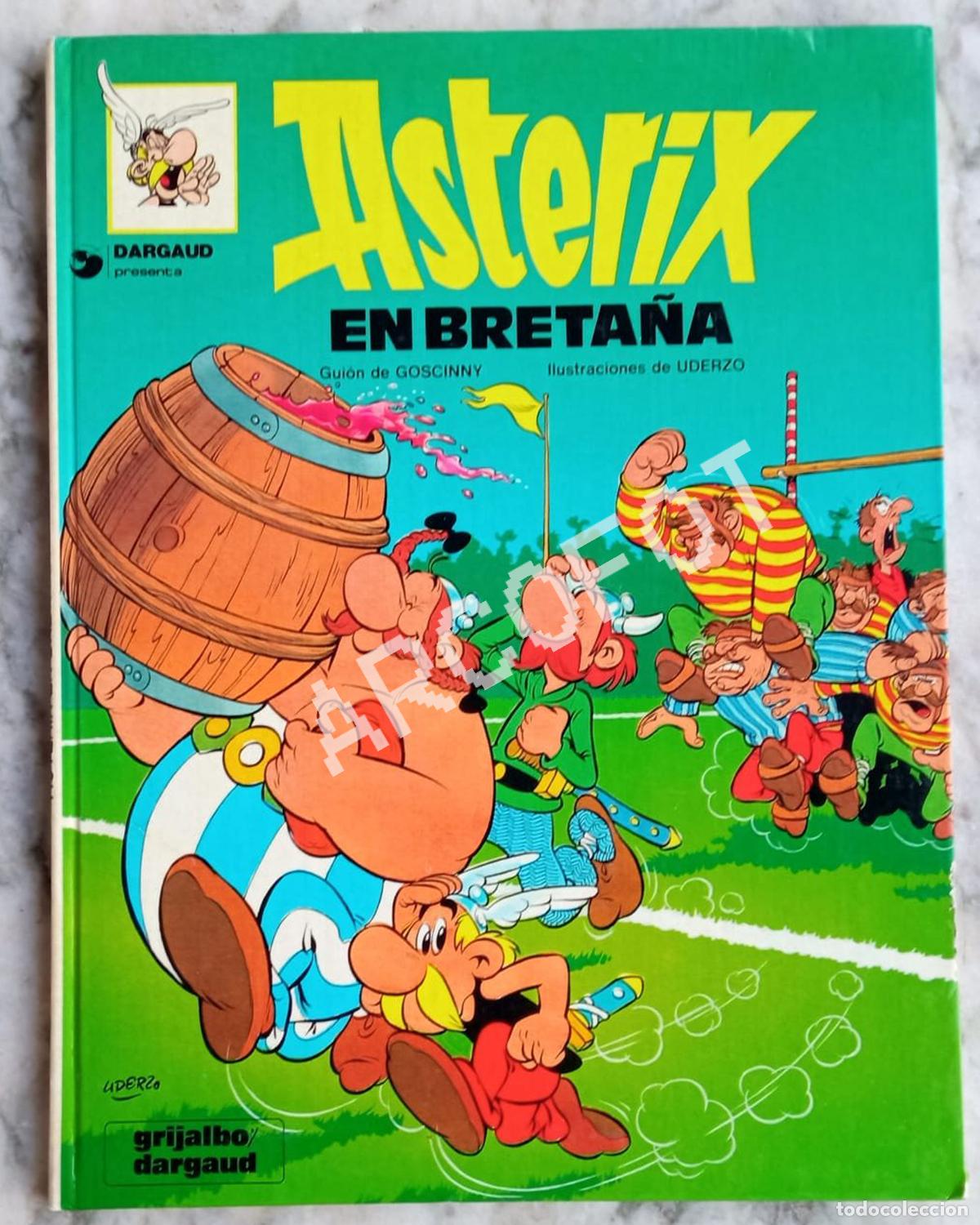 ASTERIX - ASTERIX EN BRETAÑA - GOSCINNY - UDERZO - DARGAUD 1980