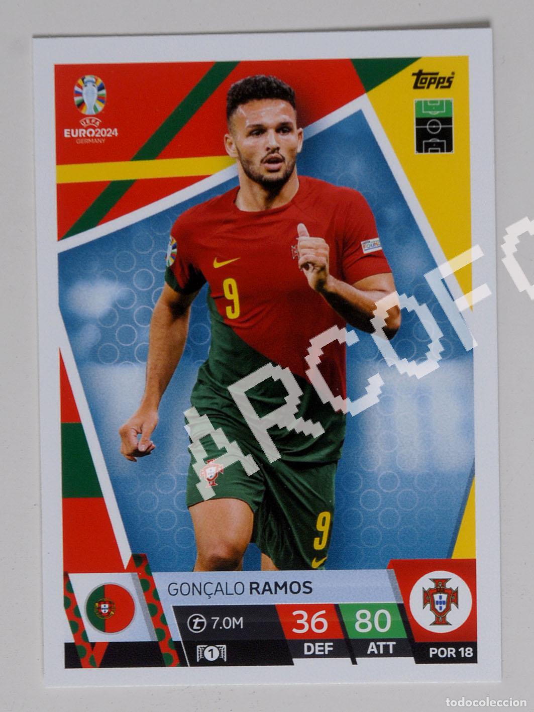 UEFA EURO2024 - MATCH ATTAX - GONÇALO RAMOS - POTUGAL - EUROCOPA 2024 GERMANY