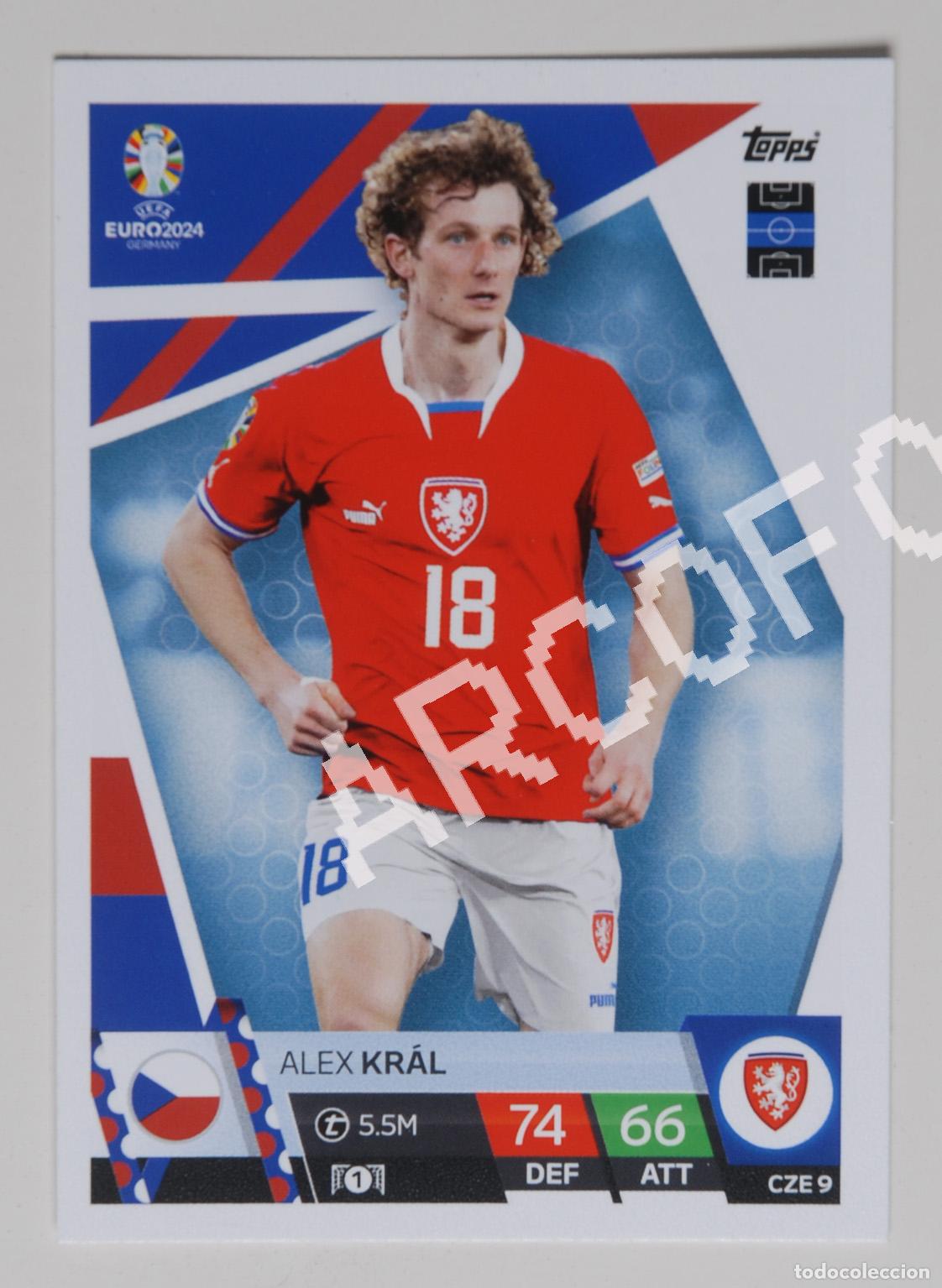 UEFA EURO2024 - MATCH ATTAX - ALEX KRAL - CZECHIA - EUROCOPA 2024 GERMANY