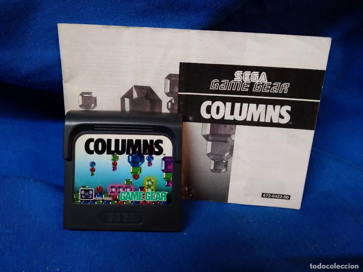 COLUMNS - JUEGO SEGA GAME GAER CON MANUAL