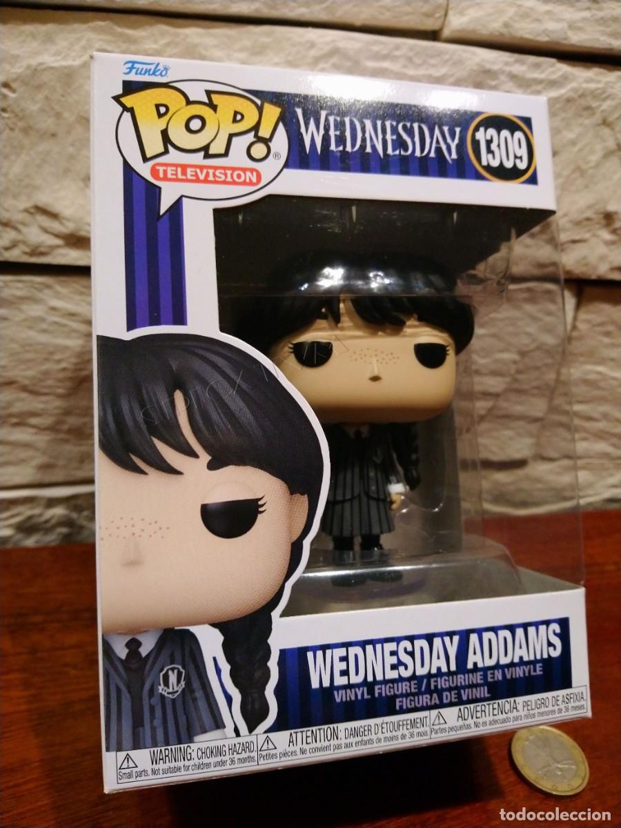 WEDNESDAY - MIERCOLES - WEDNESDAY ADDAMS - FUNKO - POP - 1309 - NETFLIX - TELEVISION - NUEVA