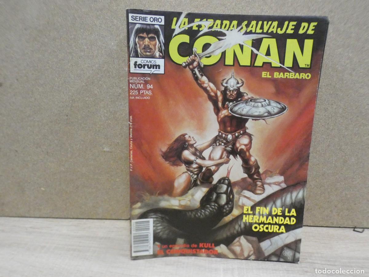 ARKANSAS1980 GRAPA FORUM COMIC ESTADO OK ESPADA SALVAJE CONAN N 94