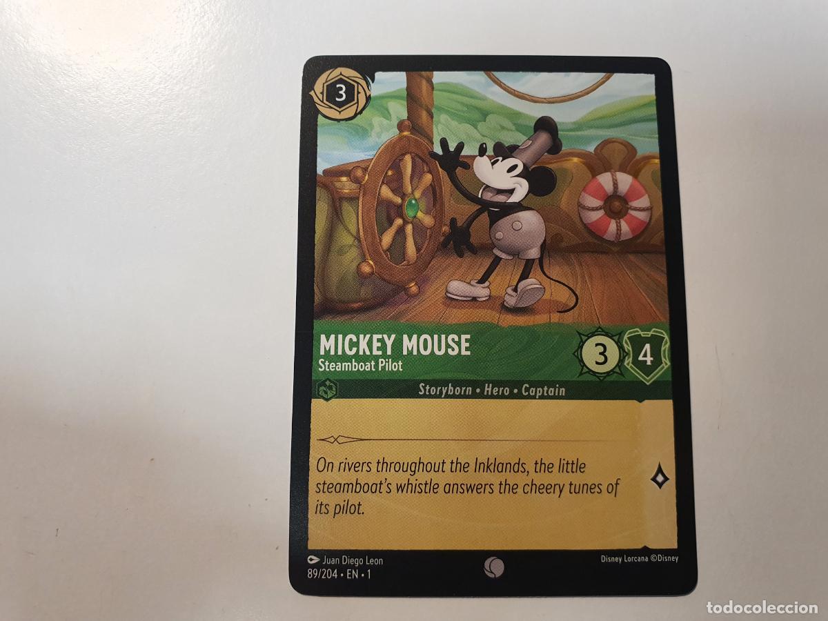 CARTA DISNEY - LORCANA FIRST CHAPTER 2024 - COMUN - Nº 89 MICKEY MOUSE