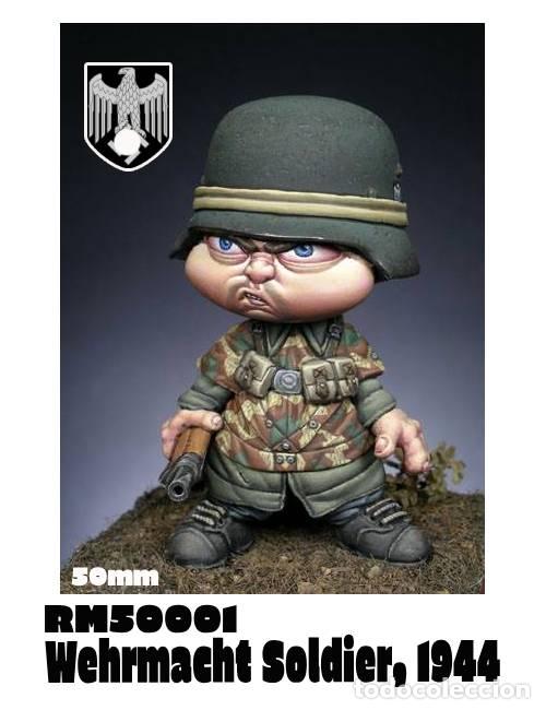 RM50001 Wehrmacht Soldier, 1944, Escala 50mm