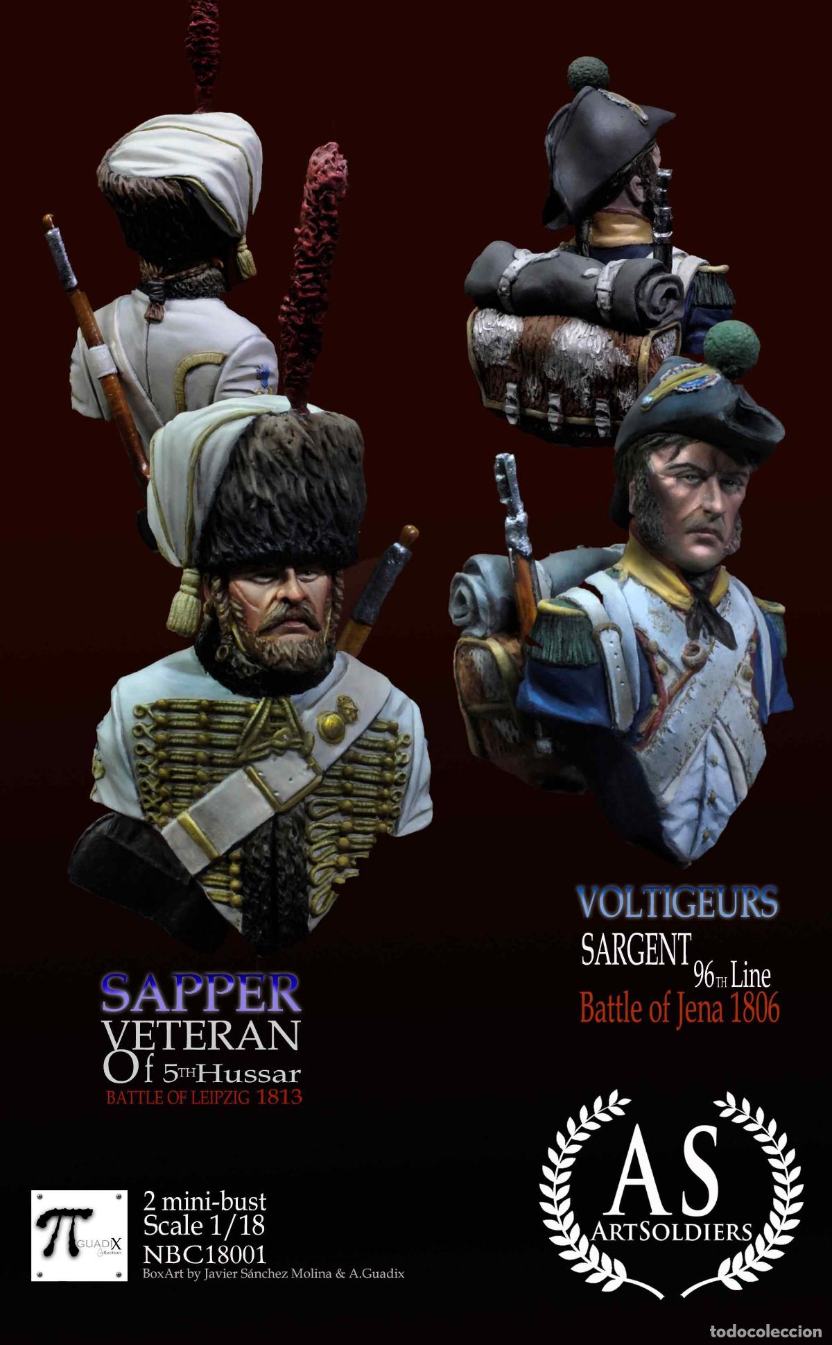 NBC18001 Bust X2 Napoleonic Wars Series