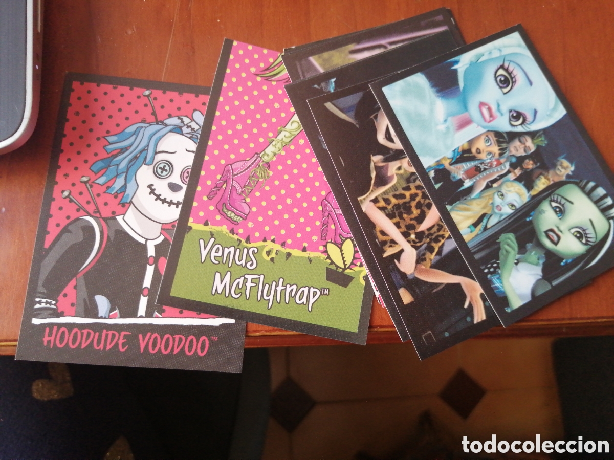CROMO CROMOS MONSTER HIGH SKULL LIFE 2013 LOTE ( O PIDE TUS FALTAS SI NO ESTA EN SUBASTA)