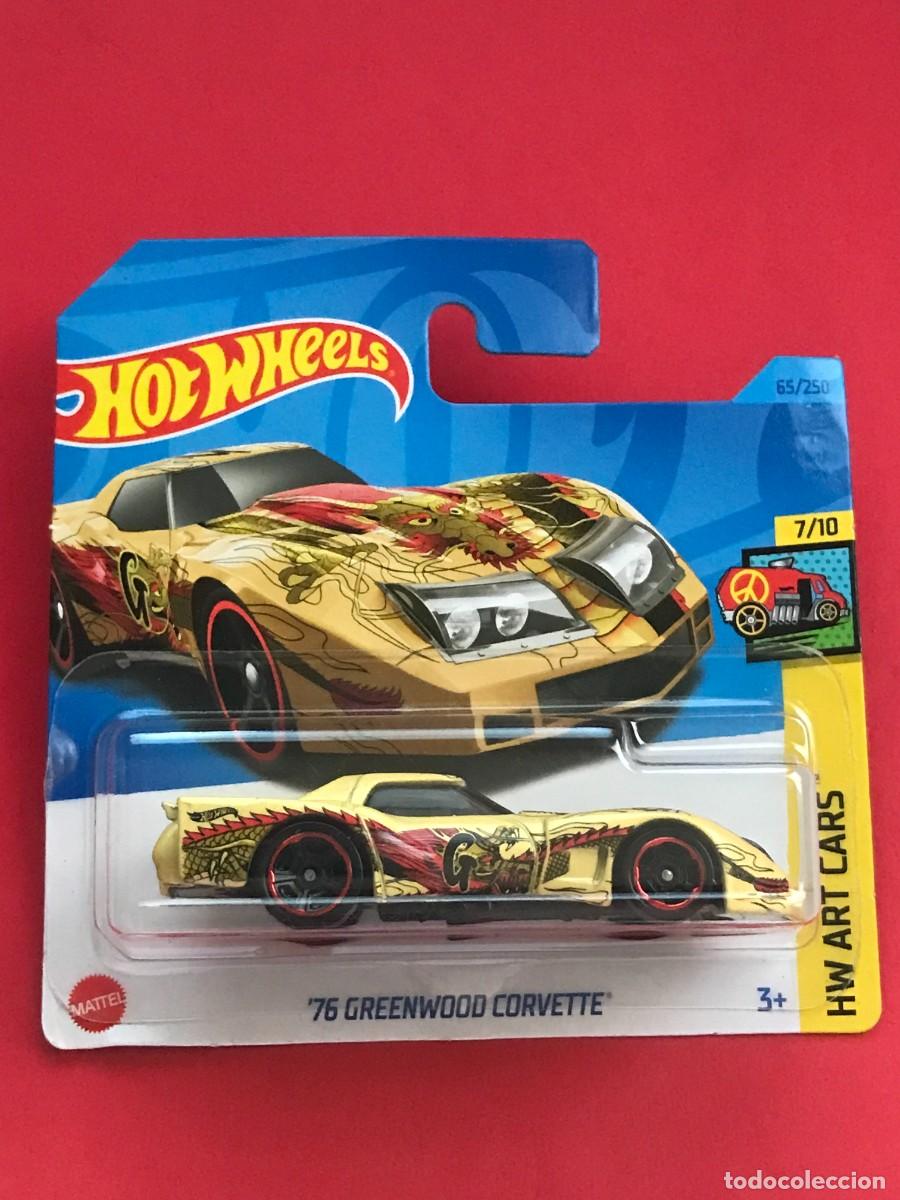 HOT WHEELS 2023 (65/250) - ´76 GREENWOOD CORVETTE - NUEVO EN BLISTER - ESCALA 1/64