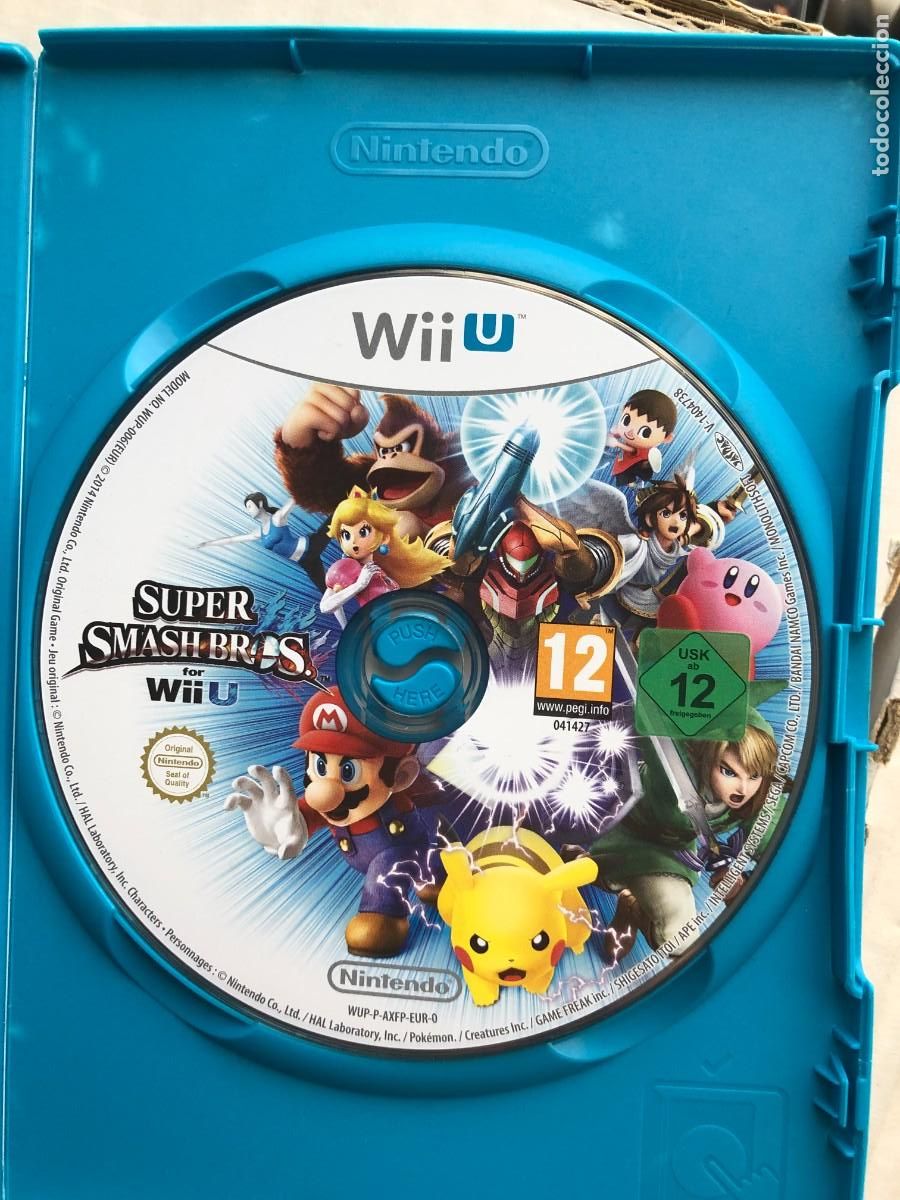 SUIPER SMASH BROS WII U - NINTENDO WIIU KREATEN