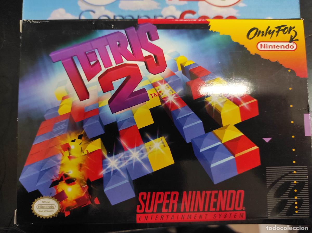 Tetris 2 - Super Nintendo SNES - NTSC USA - Completo