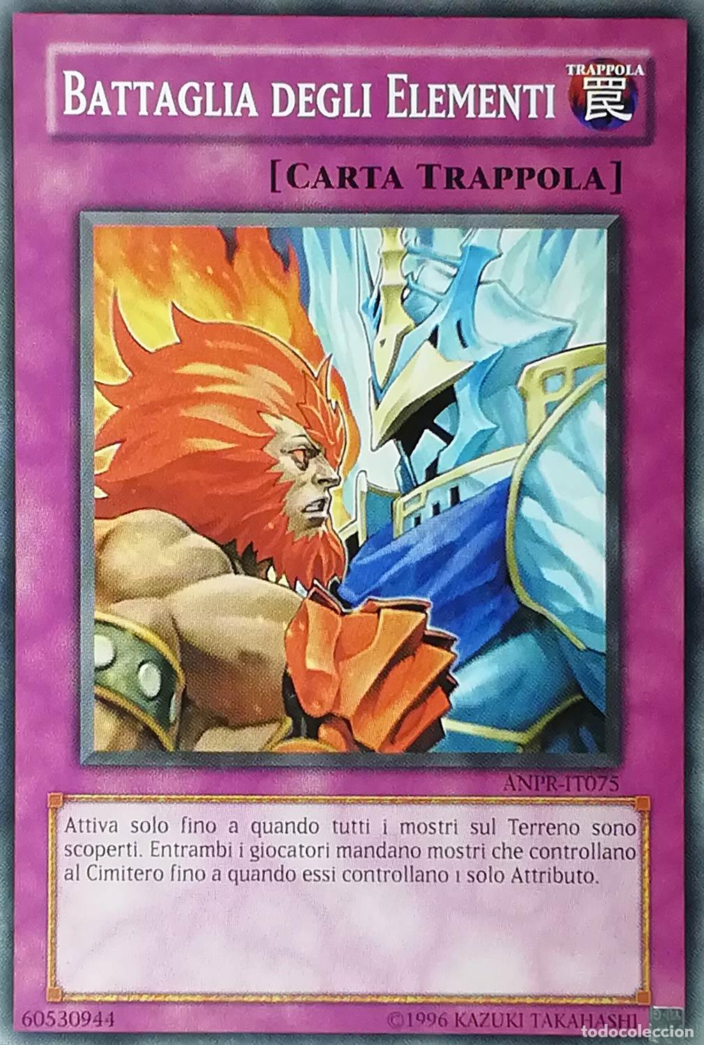 Carta YUGIOH-Battaglia degli Elementi-ANPR-IT075-ITA-Good-Common 1.Ed - Konami