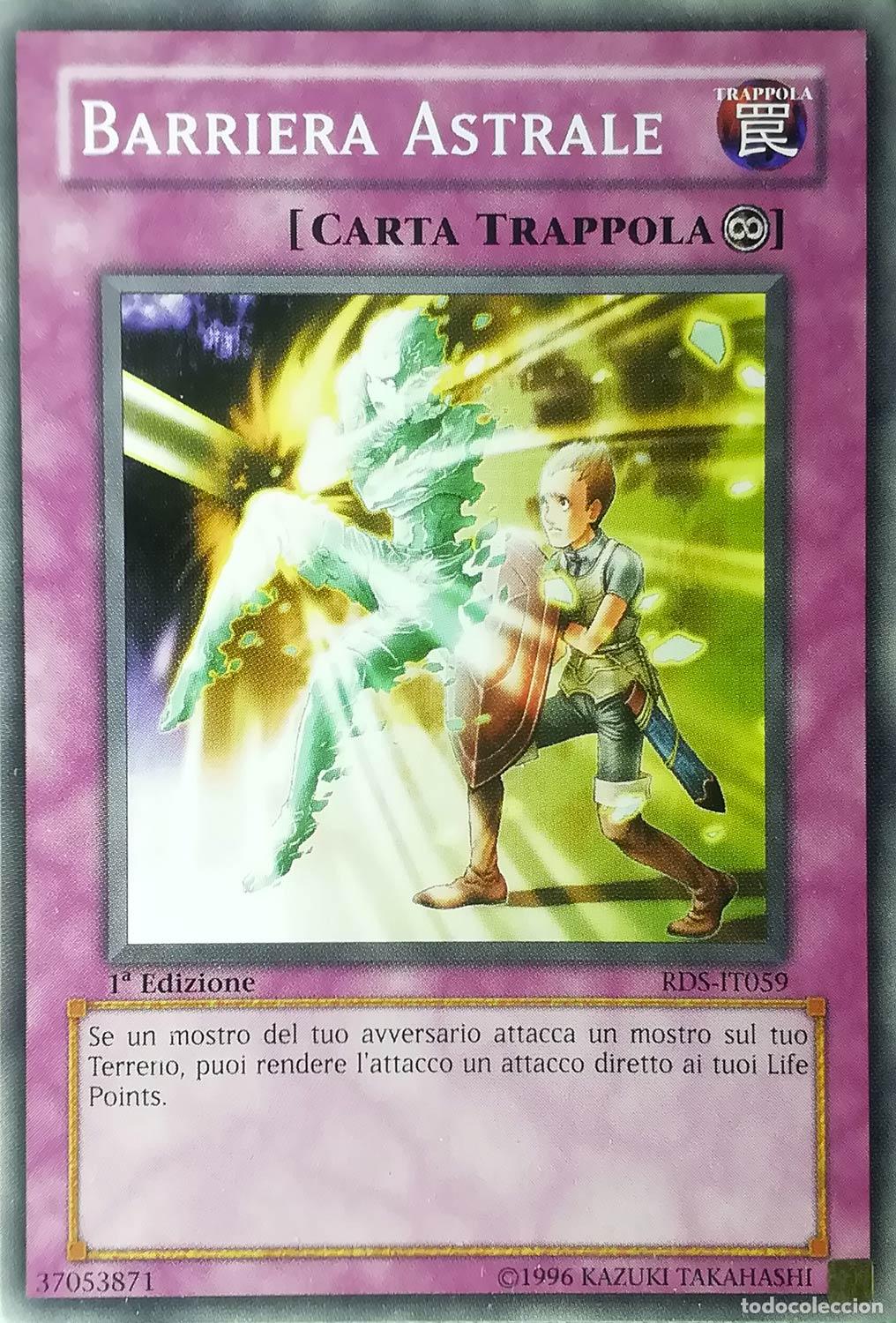 Carta YUGIOH-Barriera Astrale-RDS-IT059-ITA-Good-Common 1.Ed - Konami