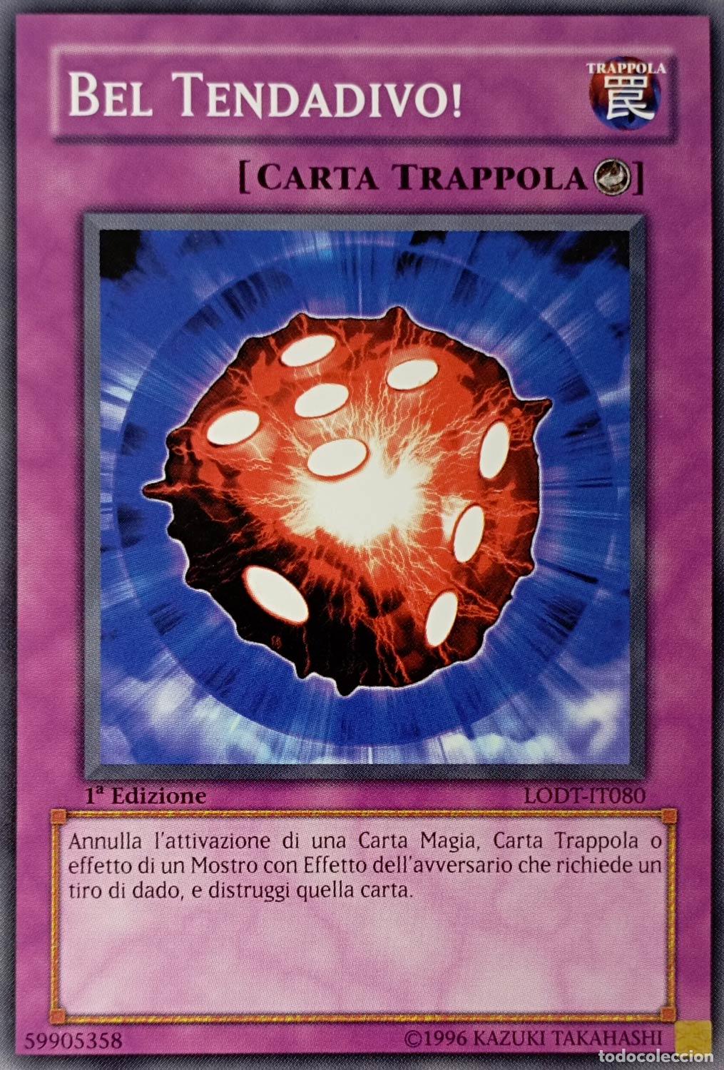 Carta YUGIOH-Bel Tendadivo!-LODT-IT080-ITA-Poor-Common - Konami