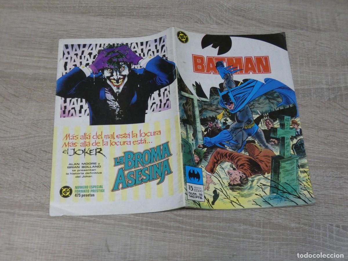 ARKANSAS1980 EXPRO COMIC SPAIN BATMAN DC N.15
