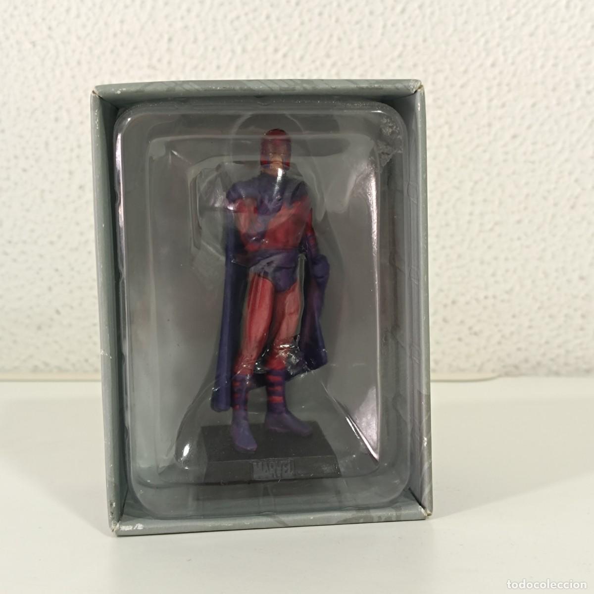 EAGLEMOSS FIGURA PLOMO MAGNETO MARVEL CON CAJA ORIGINAL SIN FASCICULO