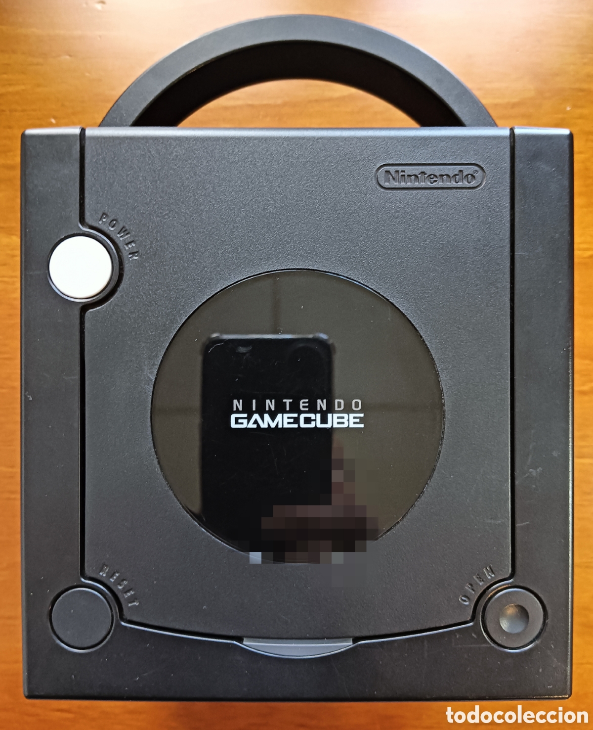 NINTENDO GAMECUBE CONSOLA color Negro PAL EU + MANDO + MEMORY CARD