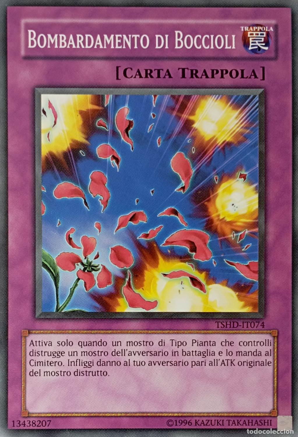 Carta YUGIOH-Bombardamento di Boccioli-TSHD-IT074-ITA-Good-Common - Konami