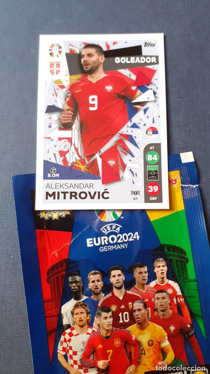 Aleksandar Mitrović (Serbia) UEFA Euro 2024 Germany TOPPS Match Attax ALL-STARS LIDL