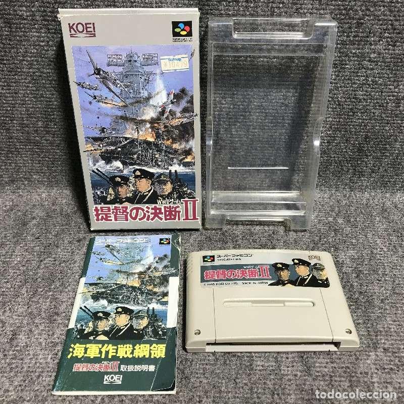 TEITOKU NO KETSUDAN II JAP SUPER FAMICOM NINTENDO SNES