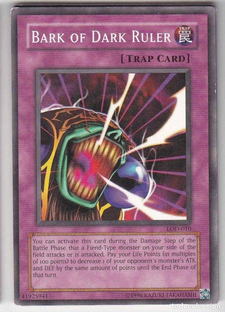 Carta YUGIOH-Bark of Dark Ruler-LOD-010-EN-Good- - Konami