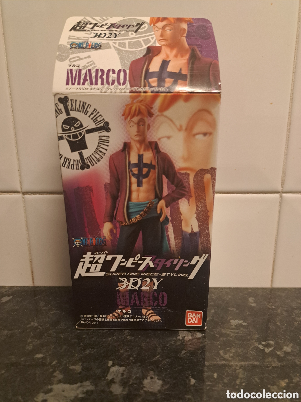 FIGURA MARCO BANDAI MANGA ONE PIECE INCLUYE CAJA TENGO MÁS MIRA MIS LOTES