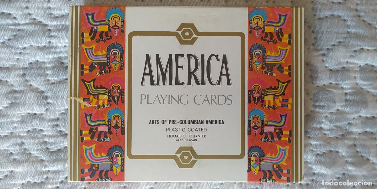 BARAJA DE CARTAS PLAYING CARDS AMÉRICA