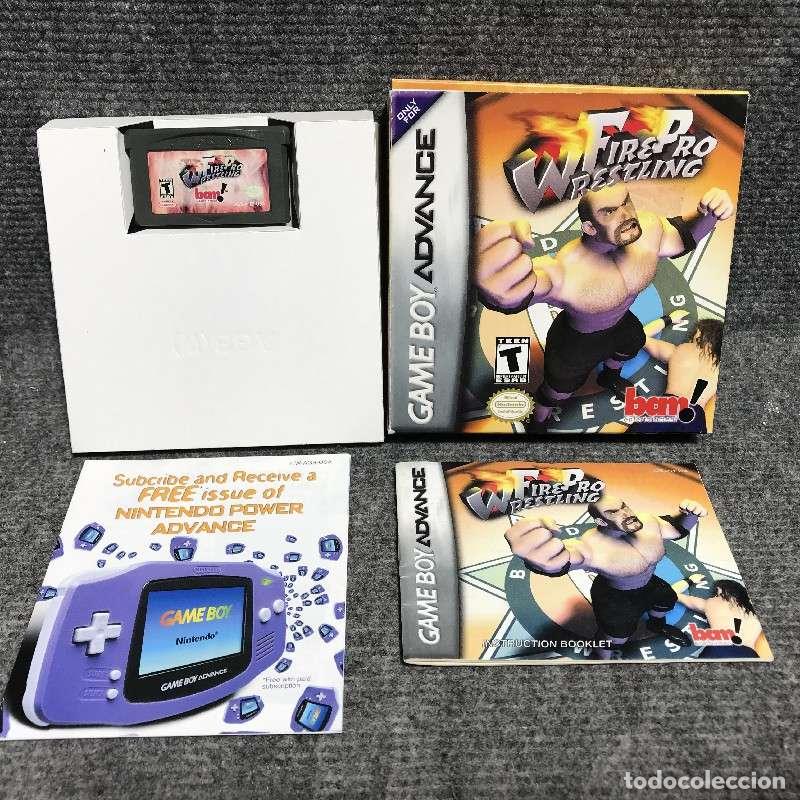 FIRE PRO WRESTLING NTSC USA NINTENDO GAME BOY ADVANCE GBA