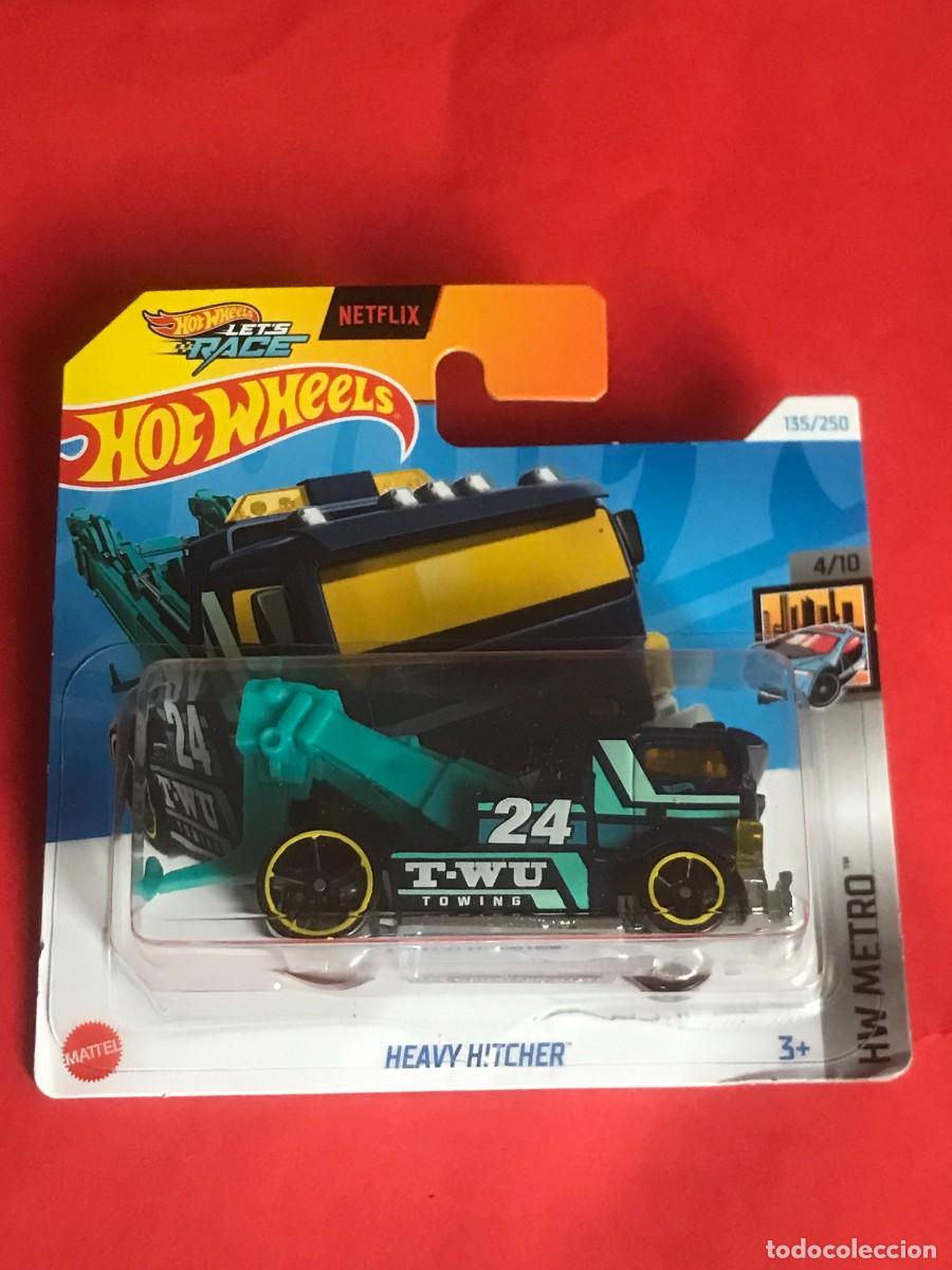 HOT WHEELS 2024 135/250 - HEAVY HITCHER CAMION GRUA - ESCALA 1:64