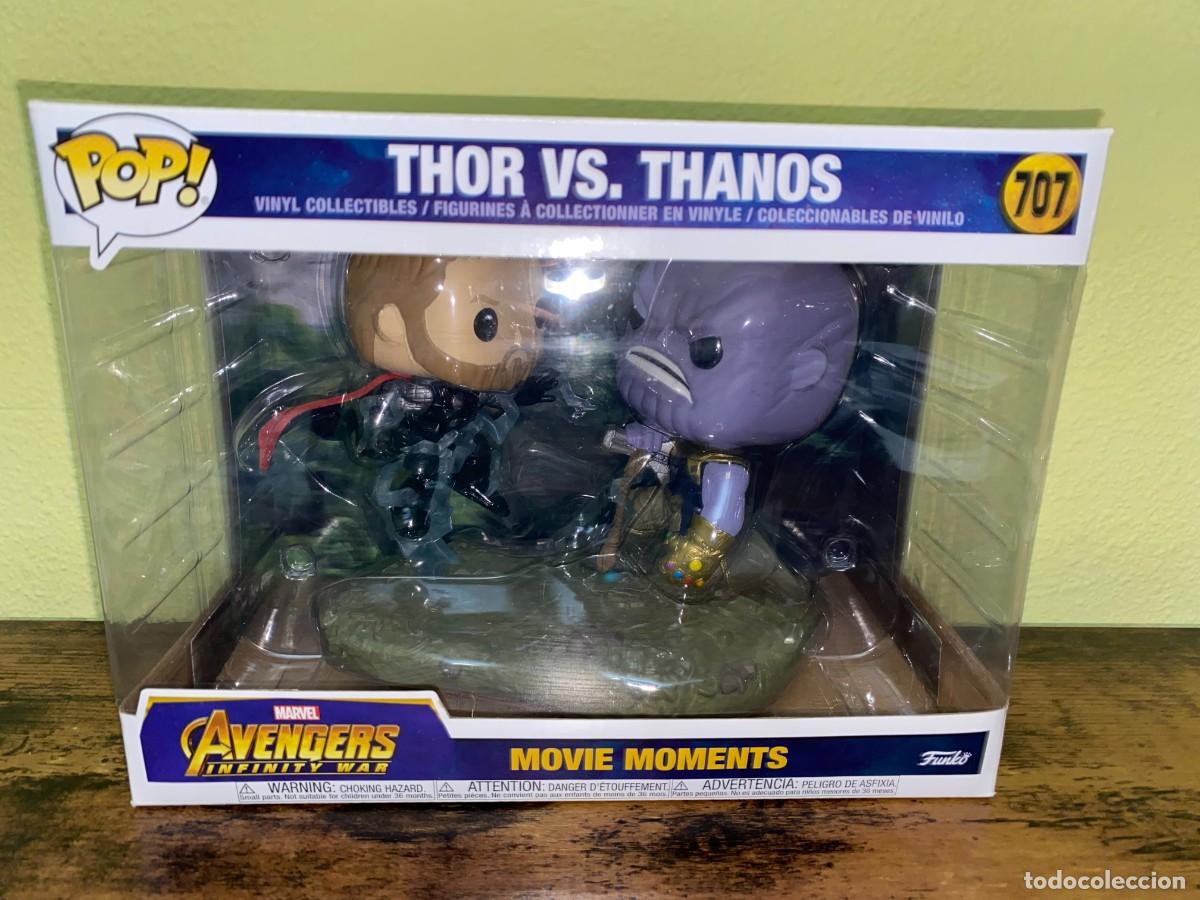Funko Pop Movie Moments Thor vs Thanos 707
