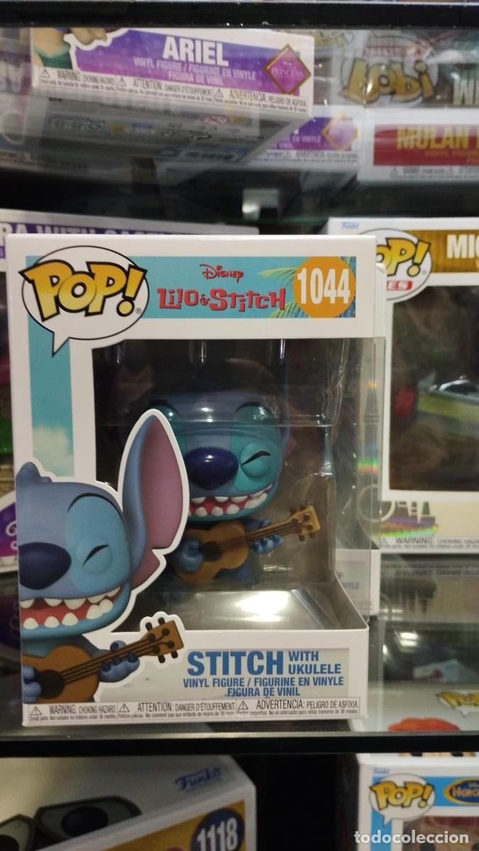 Funko Pop! Disney: Stitch with Ukulele - Lilo and Stitch - Figura de Vinilo Coleccionable - Idea de