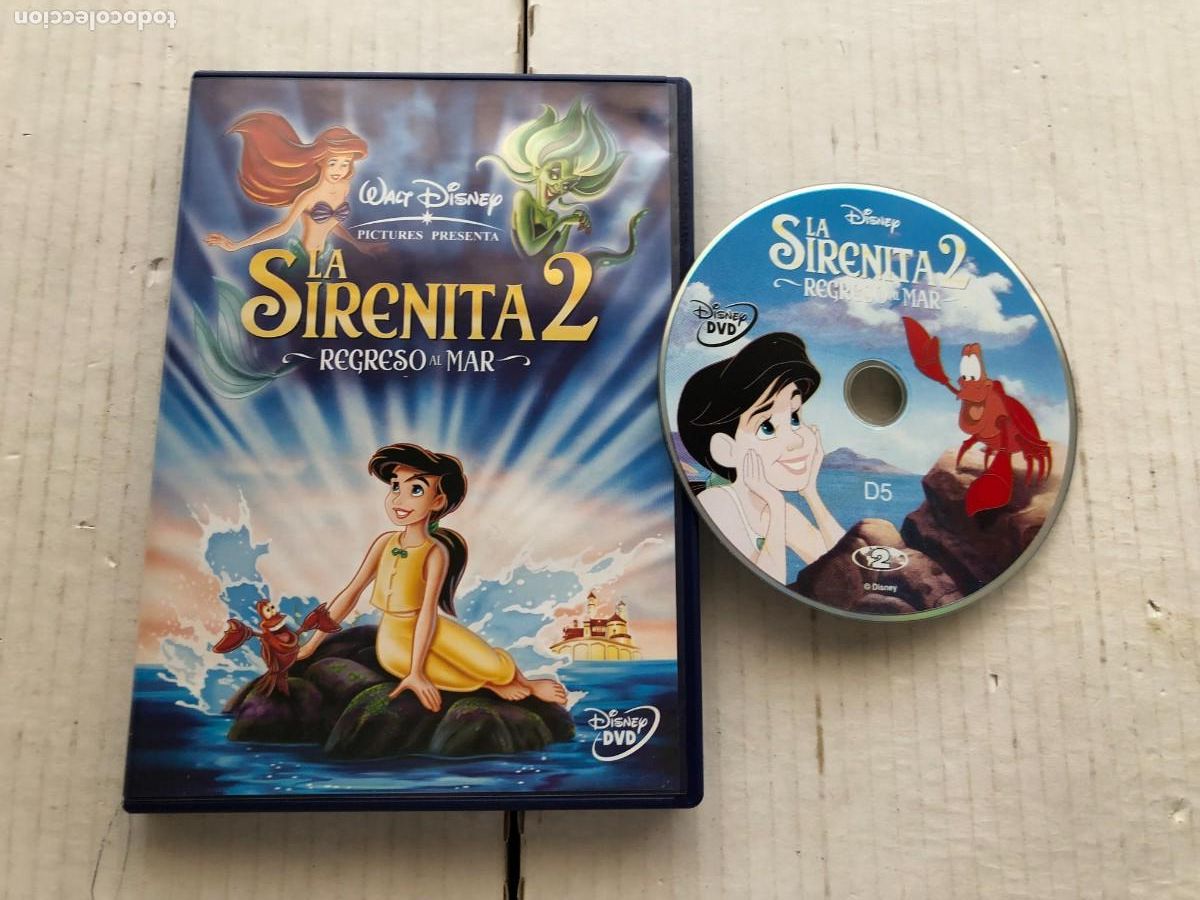 LA SIRENITA 2 REGRESO AL MAR WALT DISNEY - DVD PELICULA KREATEN