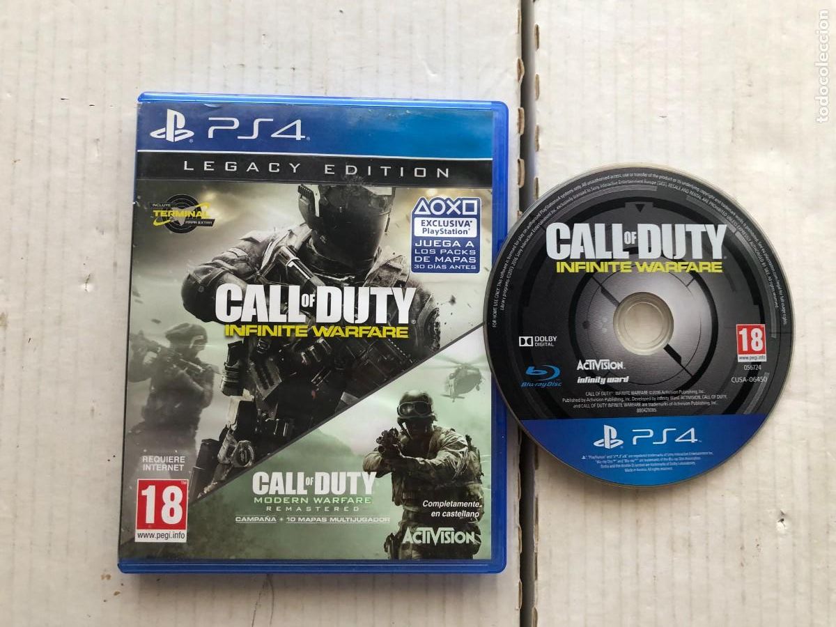 CALL OF DUTY INFINITE WARFARE - PS4 PLAYSTAITON 4 PLAY STATION KREATEN