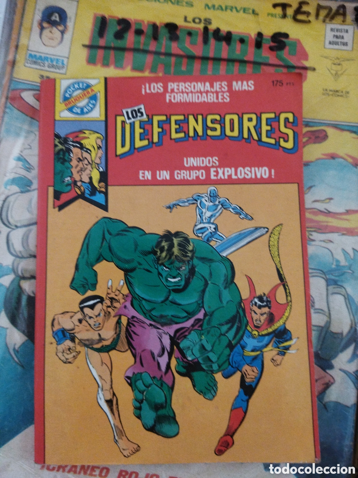 Pocket de Ases. Los Defensores nº35. 1984. Bruguera
