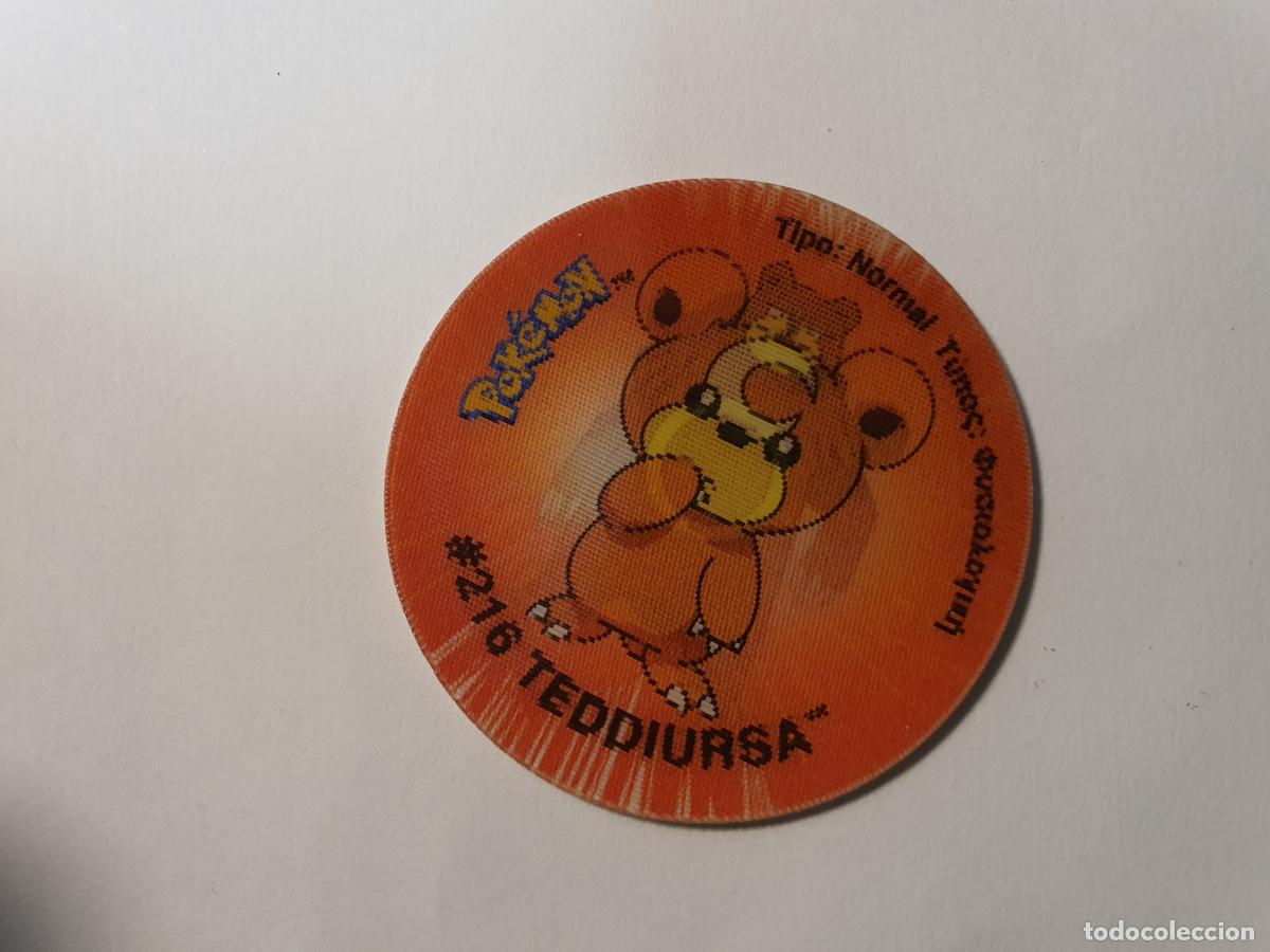 TAZO POKEMON -- AÑO 2001 -- POKEMON TAZO 3 HOLOGRAFICO -- MATUTANO - ESPAÑA -- Nº 216 217