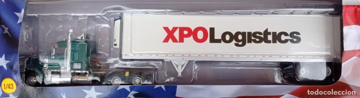 Camión americano Freightliner Coronado (2005) - XPO Logistics (Escala 1:43) USA, clasico, ixo n80