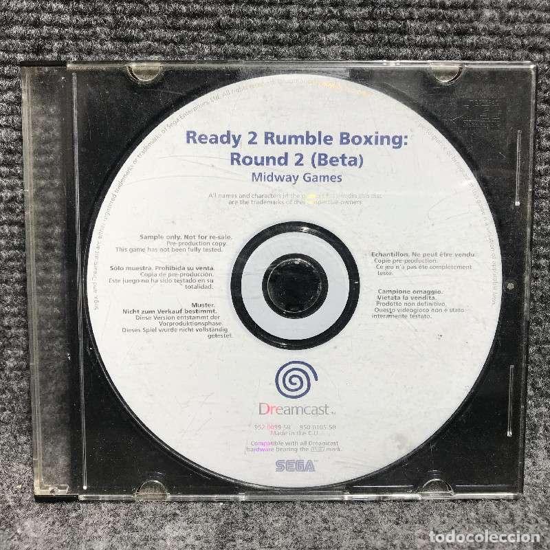 READY 2 RUMBLE BOXING ROUND 2 BETA SEGA DREAMCAST