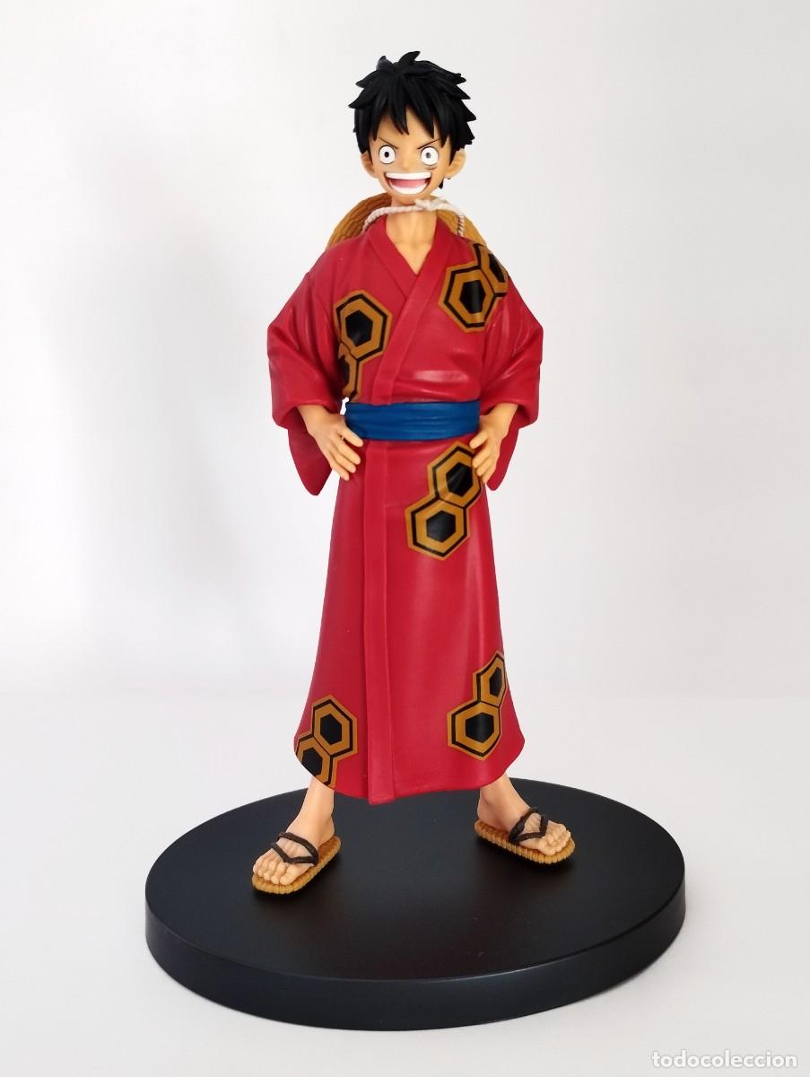 Figura Monkey D. Luffy One Piece DXF The Grandline Series Wanokuni Yukata 16cm Banpresto