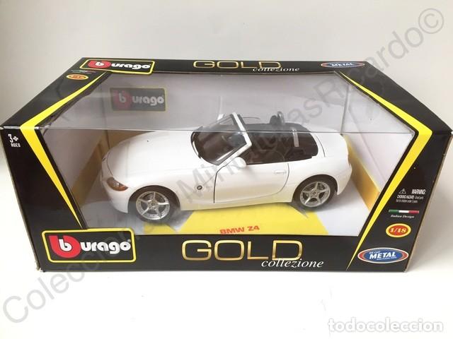 FILA BURAGO BMW Z4 ROADSTER BRANCO NUEVO CAIXA ESCALA 1.18