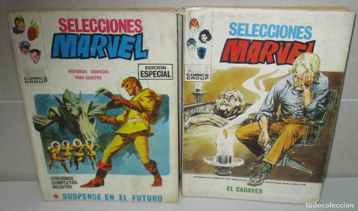 Lote 2 comics Vertice Vol.1 SELECCIONES MARVEL nº 1-23 taco