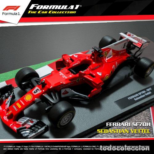Coche F1 Ferrari SF70H / S. Vettel 2017 (Escala 1:43) formula 1, F-1 Car Collection, ixo, n35, New
